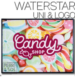 Zerbino con logo WATERSTAR