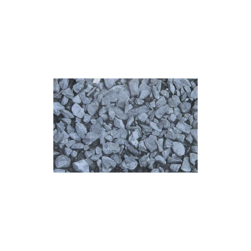 Azul de grava decorativa divide las rocas. matices de gris cálido Azul de grava decorativa divide las rocas. matices de gris cálido