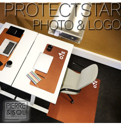 Tapete com logotipo PROTECTSTAR