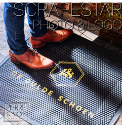 Fußmatte mit SCRAPESTAR-Logo