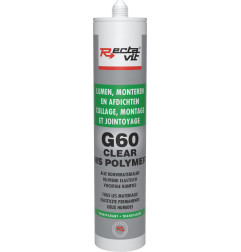 G60 clear - Colle de montage élastique - Rectavit