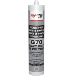 G70 Heavy duty - Adhesivo de montaje - Rectavit