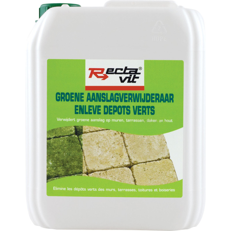 Removes green deposits - Powerful cleaner - Rectavit Removes green deposits - Powerful cleaner - Rectavit