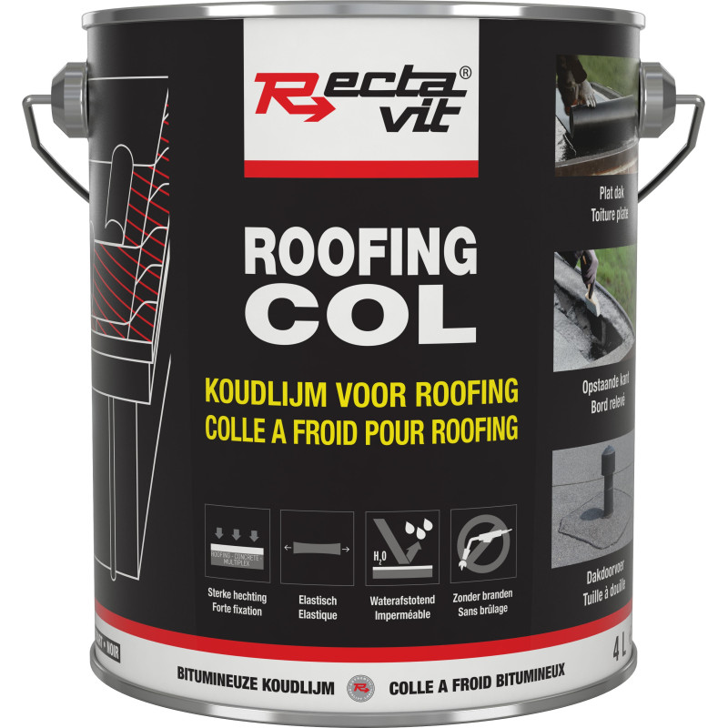 Roofing col - Elastic cold adhesive - Rectavit Roofing col - Elastic cold adhesive - Rectavit
