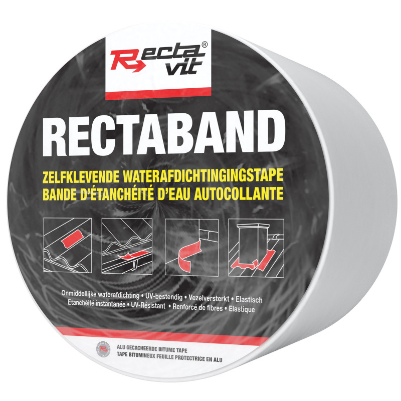 Recta-band - самоклеящаяся гидроизоляционная лента - Rectavit Recta-band - самоклеящаяся гидроизоляционная лента - Rectavit