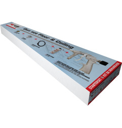 Kit completo per pavimenti e soffitti - Pistola con lancia e accessori - Rectavit