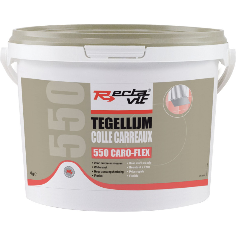550 Caroflex - Flexibler Fliesenkleber - Rectavit