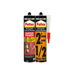 Super Power - Montagekleber auf Wasserbasis - Pattex