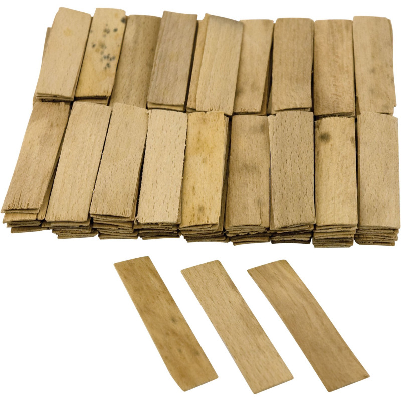 Cuñas de madera - Colocación y separación - Rectavit