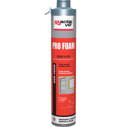 Pro foam Click&Fix - Schiuma isolante PU - Rectavit