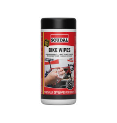 Bike wipes - Lingette nettoyante extra grand format - Soudal