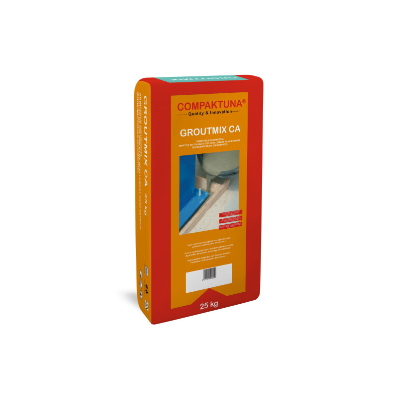 Groutmix CA - Argamassa de enchimento e selagem - PTB Compaktuna Groutmix CA - Argamassa de enchimento e selagem - PTB Compaktuna