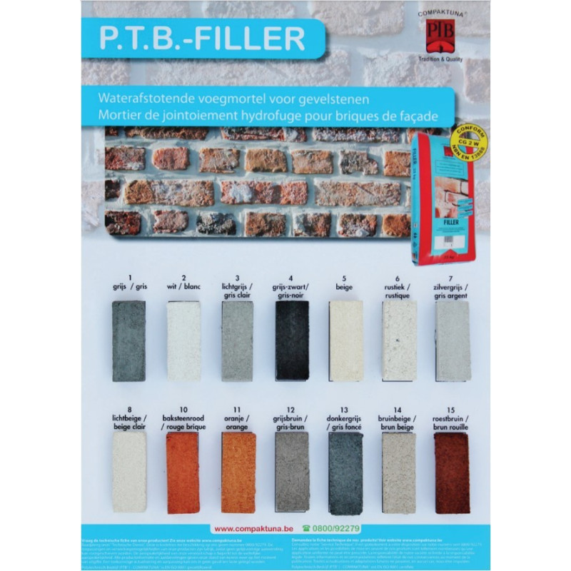 Filler GP sample - PTB Compaktuna