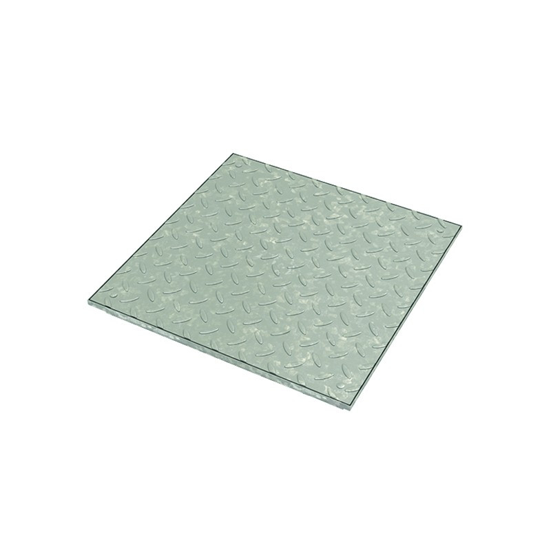 Watertight cover in ribbed aluminium sheet - Toptek Solid AL - ACO
