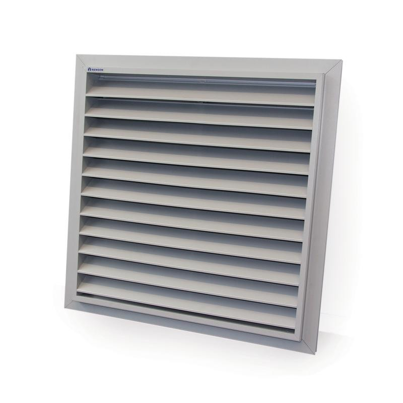 Renson 483 - Grelha de grande caudal a instalar no quadro CUSTOM - Renson Renson 483 - Grelha de grande caudal a instalar no quadro CUSTOM - Renson