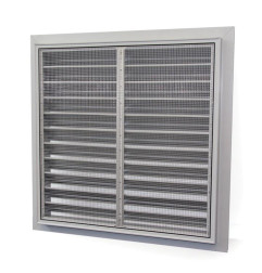 Renson 483 - Grelha de grande caudal a instalar no quadro CUSTOM - Renson