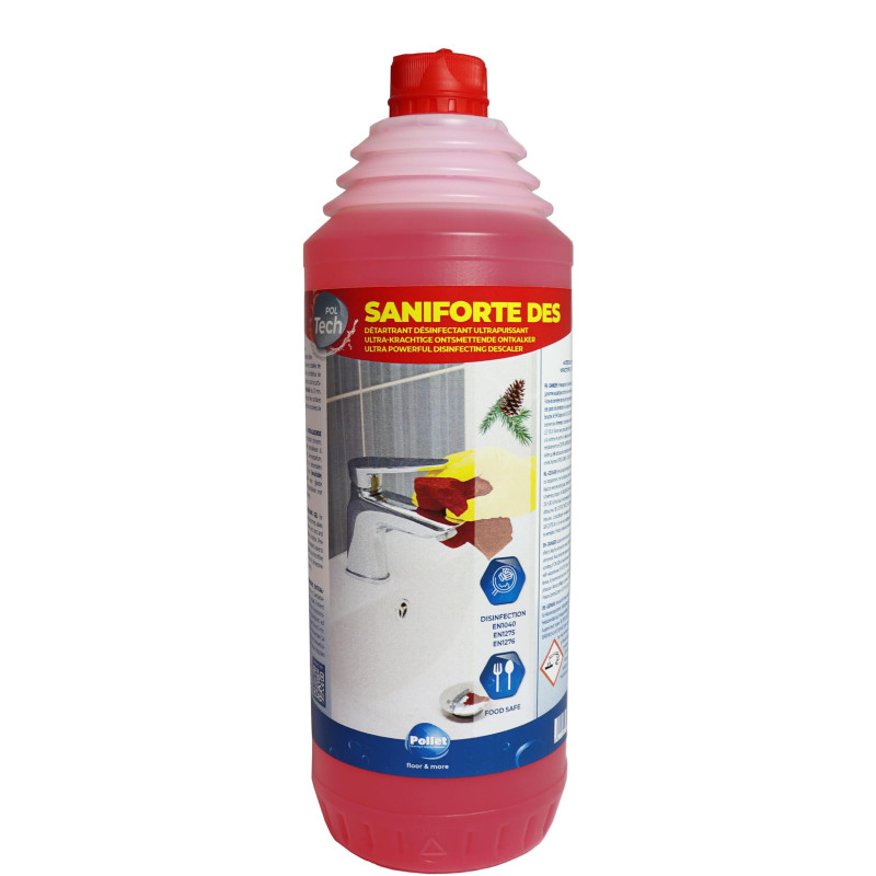 PolTech Saniforte DES - Disinfectant descaling gel - Pollet