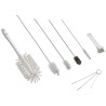 Kit goupillons 5357/5 - 8 tailles de 2 à 90mm de diamètre - Vikan