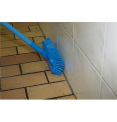 Vikan 7047 Schuine borstelbezem - 265 mm medium