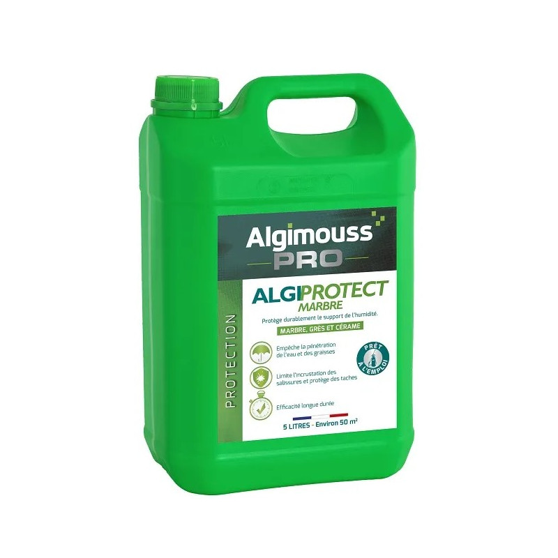 Algiprotect marmo - Repellente all'acqua e ai grassi - Algimouss