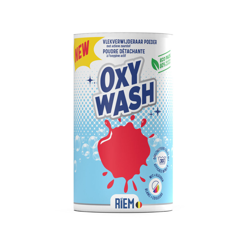 OXY-WASH - Removedor de manchas de oxigênio ativo - RIEM OXY-WASH - Removedor de manchas de oxigênio ativo - RIEM