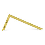 Carpenter's square TMV - Yellow epoxy painted steel - Hultafors