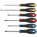 Conjunto de chaves de fendas Philips (ph), pozidriv (pz) e slotted (sl) - Hultafors