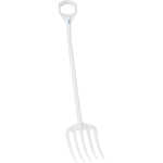 Hygienic fork 5690/5 - 1275mm white - Vikan