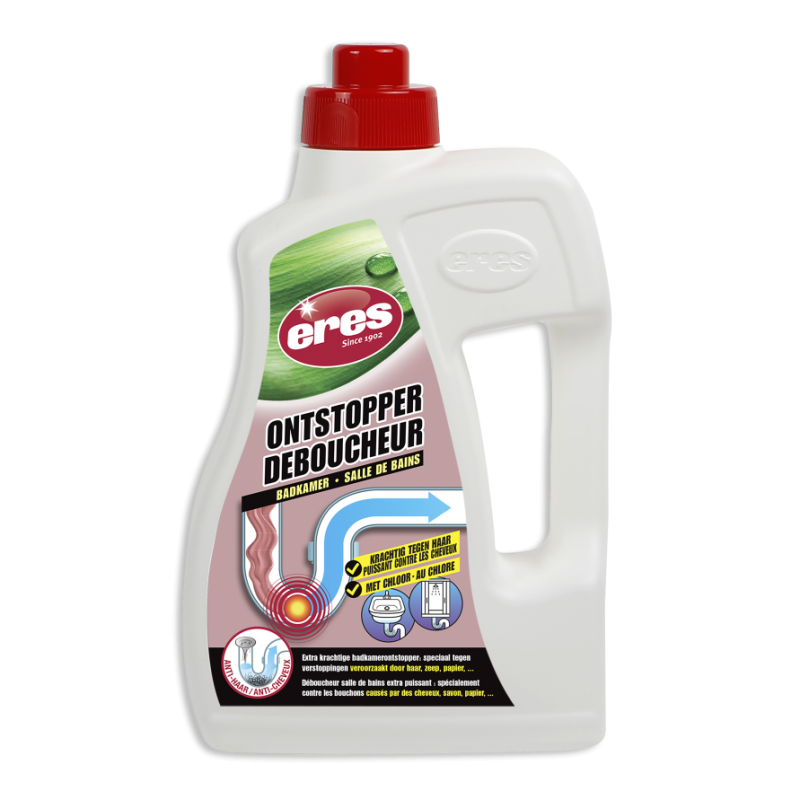 Bathroom unblocker - Blocking and unpleasant odours - Eres-Sapoli Bathroom unblocker - Blocking and unpleasant odours - Eres-Sapoli