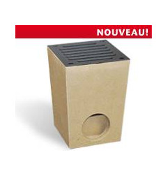 Gallo - siphon de sol avec grille en galva inox ou coating - ACO