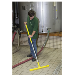 Vikan 2935 Griff aus eloxiertem Aluminium – 1310 mm Durchmesser, 31 mm