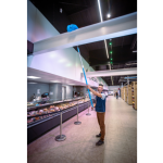 Vikan Teleskopgriff aus eloxiertem Aluminium, 2975–2780 mm, 32 mm Durchmesser Vikan Teleskopgriff aus eloxiertem Aluminium, 2975–2780 mm, 32 mm Durchmesser