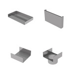 Accessori per canale 3XSDRAIN INOX - LINEA ECO
