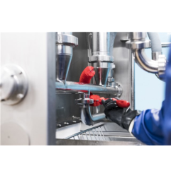 Vikan 5372 Flexible Handbürste - 360 mm, mittlerer Durchmesser 55 mm