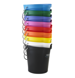 Cubo graduado Vikan 5688 - 6 litros con boquilla vertedora