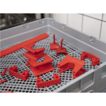 حامل حائط Hi-Flex 1011 - 420 مم، 3 مشابك وخطافان - Vikan