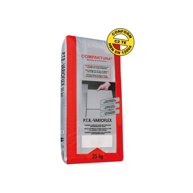 Varioflex - Adesivo flexível para ladrilhos - PTB Compaktuna Varioflex - Adesivo flexível para ladrilhos - PTB Compaktuna