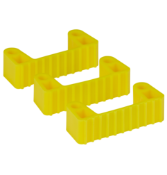 3 Clip in gomma di ricambio 1002 - Per supporti 1011 e 1013 - Vikan