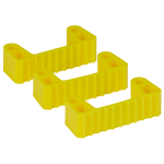 3 Vervangingsrubber clips 1002/6 - Voor steunen 1011 & 1013 - Vikan