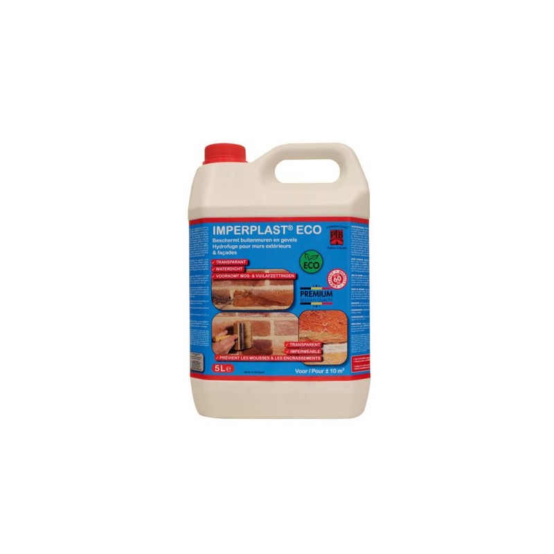 Imperplast eco - Hydrofuge pour murs extérieurs et façades - PTB Compaktuna
