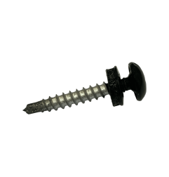 Parafusos para perfis de rebordo preto - Autoperfurantes com anel EPDM - Aquaplan