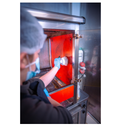 Cepillo de mano redondo 3885 - Diámetro 110 mm duro - Vikan