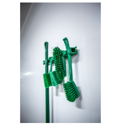 Cepillo de mano 4198 - 270 mm, mango corto y suave - Vikan