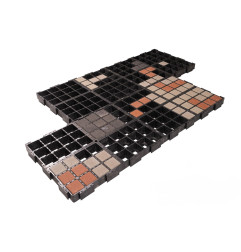 PaveGrid 60 - Griglia stabilizzatrice per pavimentazioni in pietra e prato - MatGeco