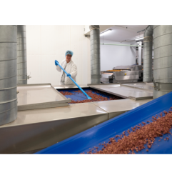 Raspador manual de roscas Vikan 4012 - Hoja de nailon de 100 mm