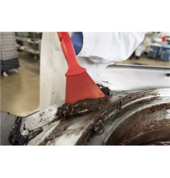 Ручной скребок Vikan 4012 с винтовой резьбой — нейлоновое лезвие 100 мм