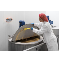 Ручной скребок Vikan 4012 с винтовой резьбой — нейлоновое лезвие 100 мм