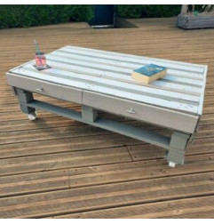 Owapal - Finition colorée pour mobilier en bois palette brut - Owatrol