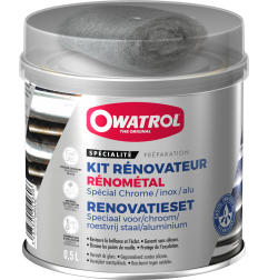 Renométal - Chrome, stainless steel and aluminium restorer - Owatrol
