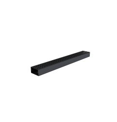 Дренажный желоб из нержавеющей стали черного цвета Высота 3,5 см - 3XSDRAIN INOX - LINE ECO